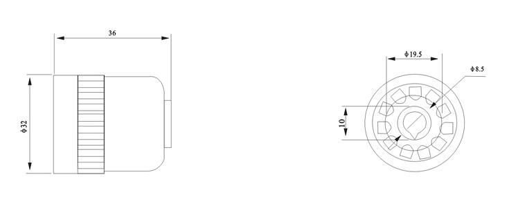 Relay socket US 11 3